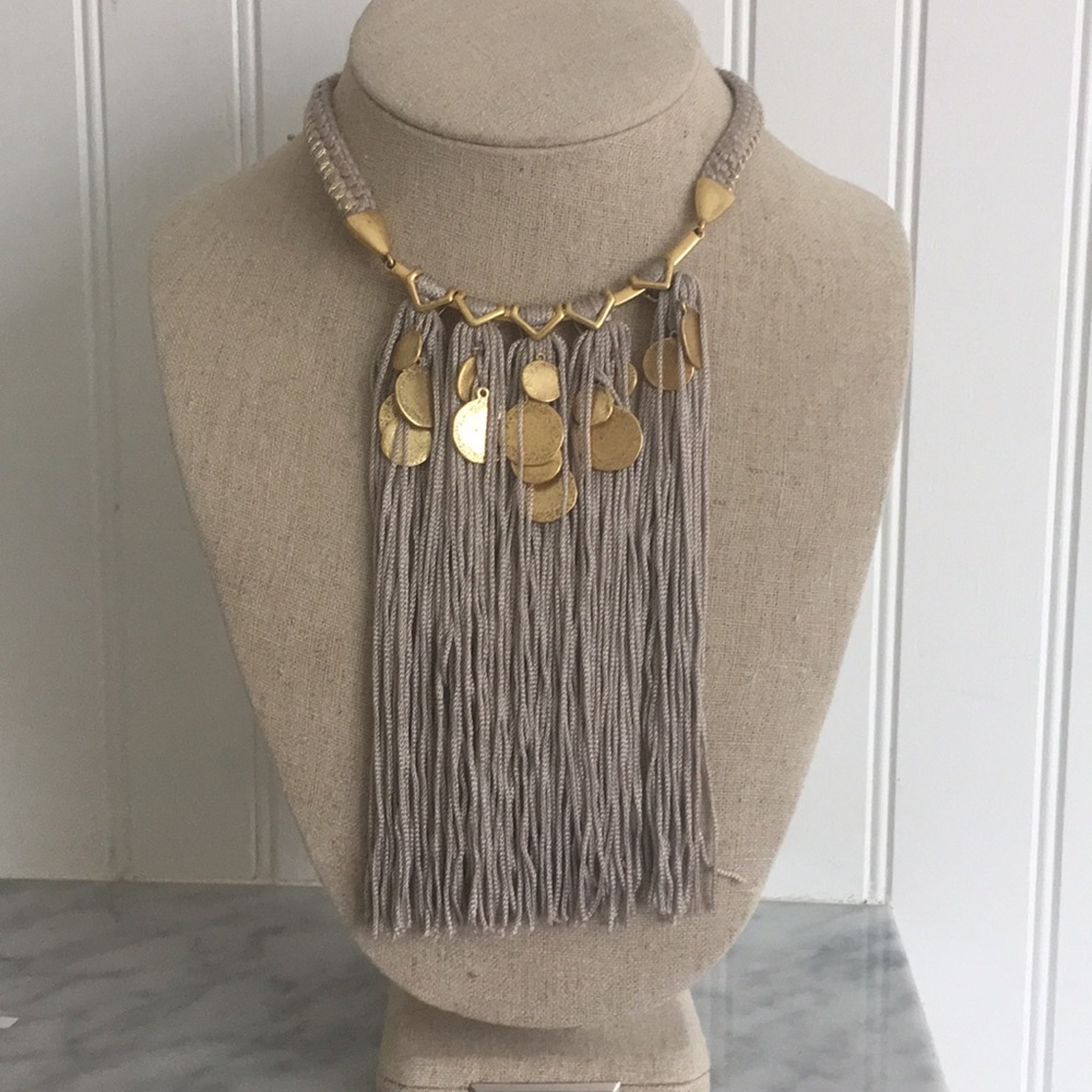 Stella & Dot Samar Fringe necklace